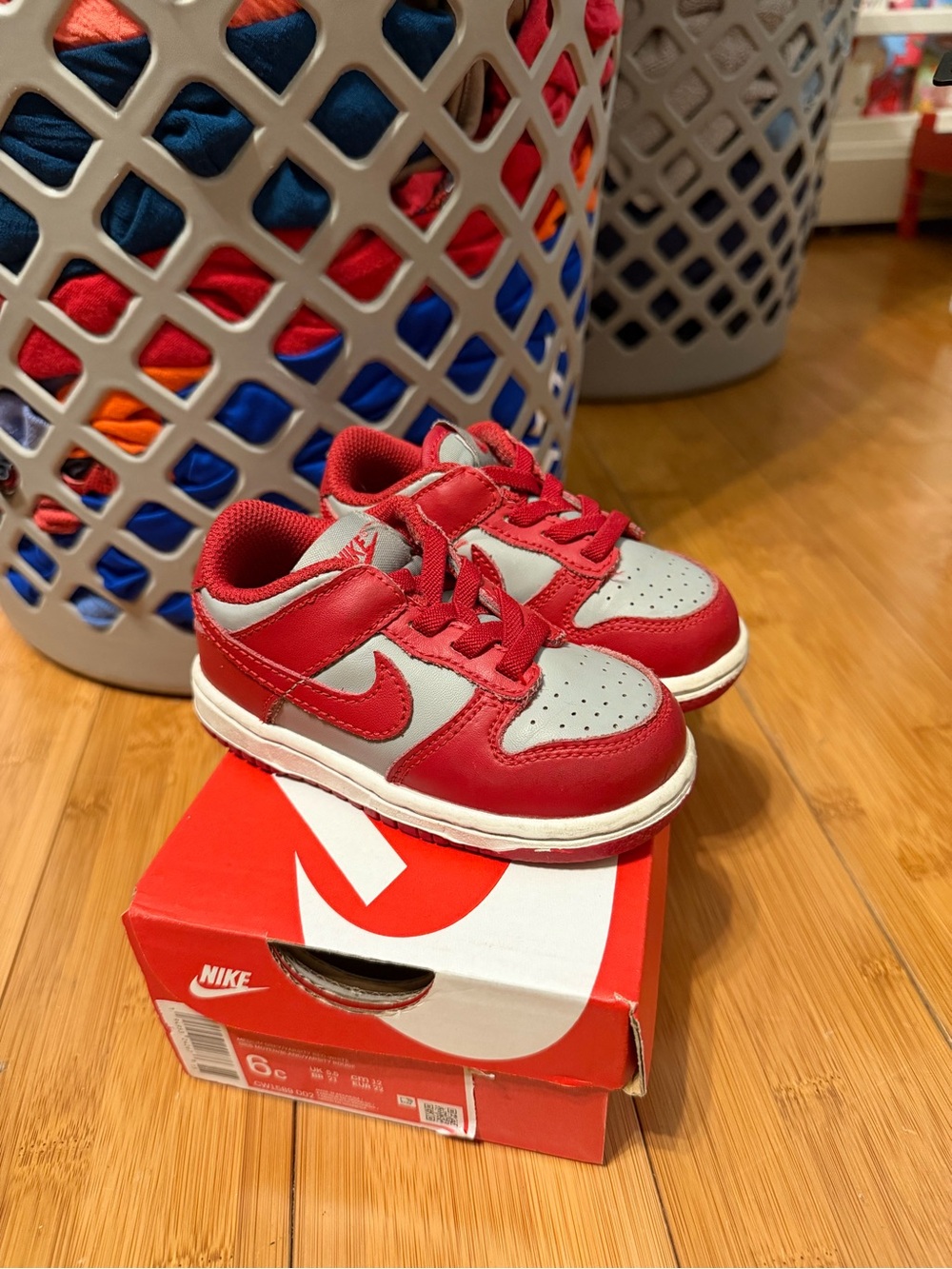 Nike Dunk Low 6C Grey/Red